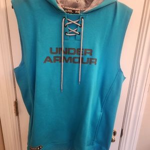 Under Armour vintage sleeveless hoodie